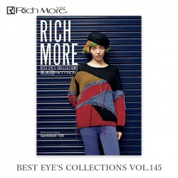 毛糸 編み図 本 RICH MORE(リッチモア) BEST EYE'S COLLECTIONS(ベストアイズコレクション) VOL.145 2024年秋冬号