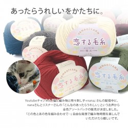 毛糸 合太 並太 極太 限定販売 / YANAGIYARN(ヤナギヤーン) 恋する毛糸 アソートパック 「all colors」(計39玉) 柳屋オリジナル